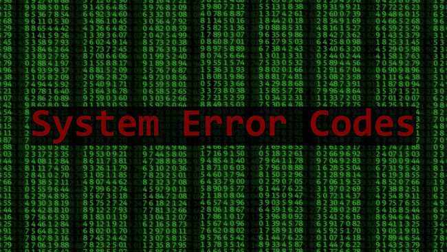 System Error SystemError