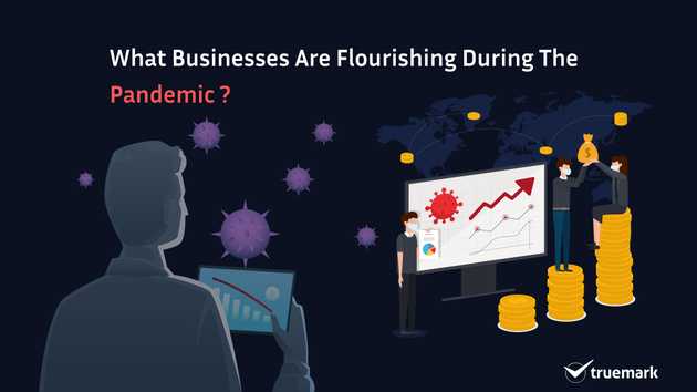 What businesses are flourishing during the pandemic?