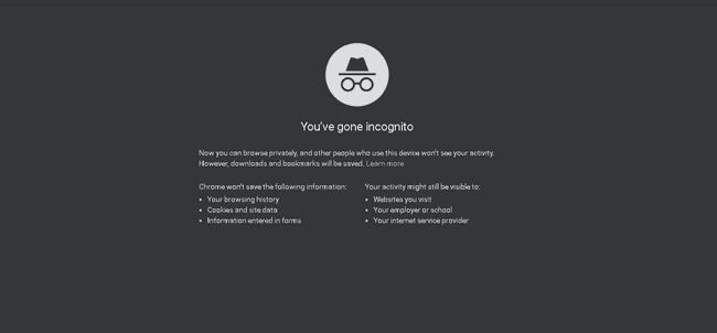 Incognito Mode IncognitoMode